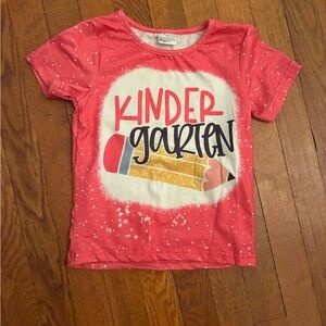 Kinder Garten Pink Kids T-Shirt